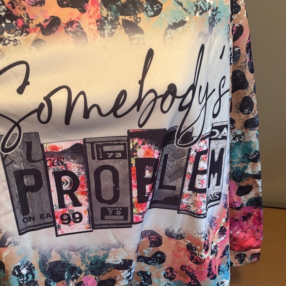 Colorful Graphic Sweatshirt - Picture 2 of 4